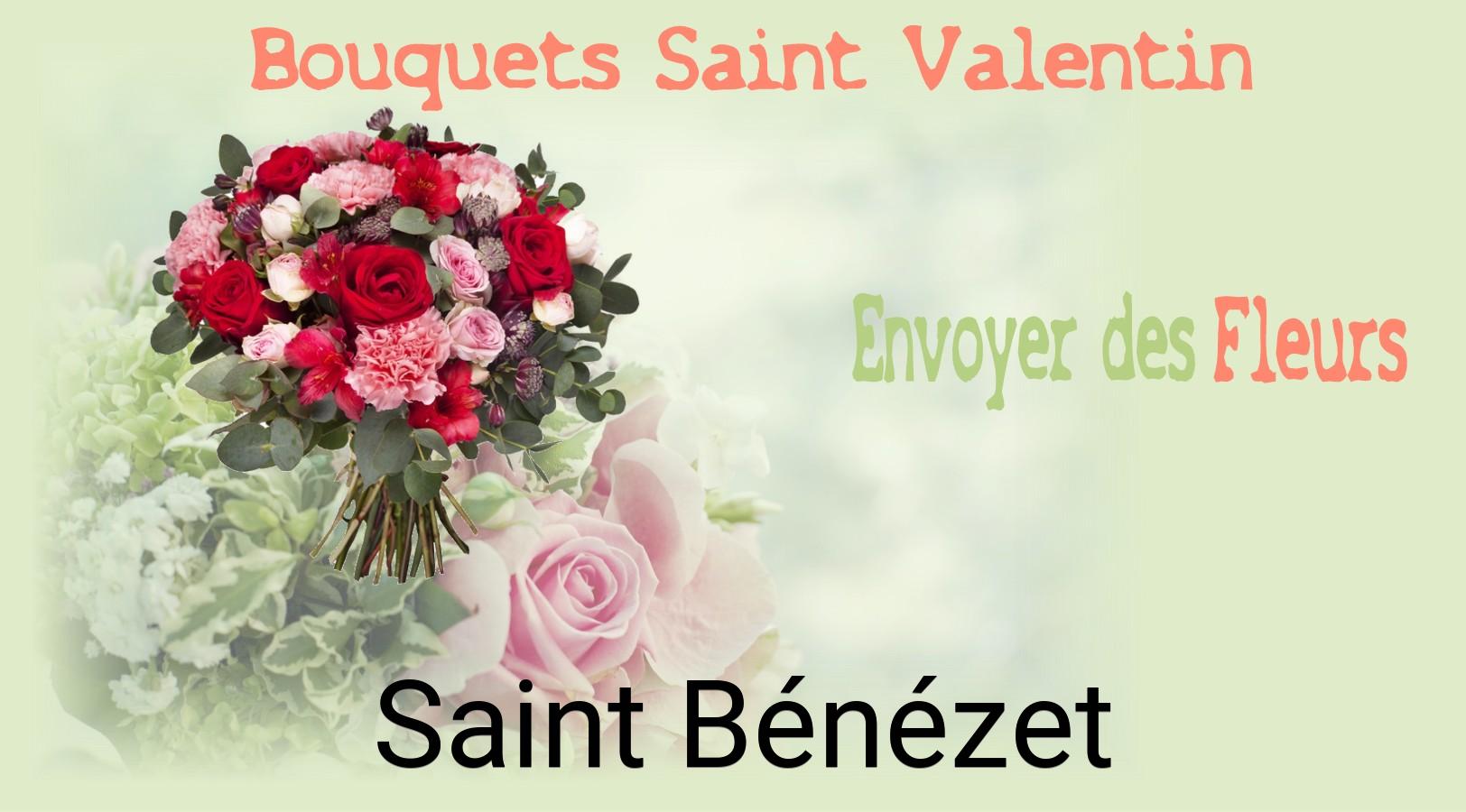 Roses de Saint-Valentin livrées à Saint-Bénézet